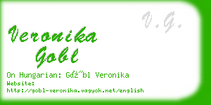 veronika gobl business card